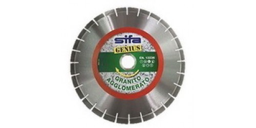 Алмазный диск GENIUS высокого качества для резки с водой по граниту и агломерату